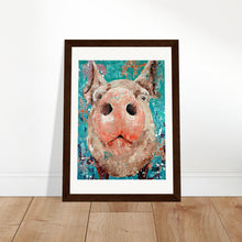 Load image into Gallery viewer, This Little Piggy Print Wooden Framed