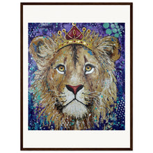 Load image into Gallery viewer, Princess of the Pride Prin Wooden Framed