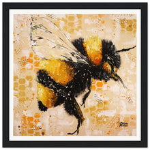 Load image into Gallery viewer, Buzz To The Right Wooden Framed Print