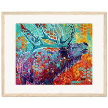 Load image into Gallery viewer, Looking for love Print Wooden Framed