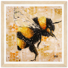 Load image into Gallery viewer, Buzz To The Right Wooden Framed Print