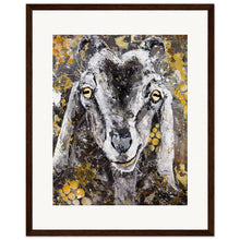 Load image into Gallery viewer, Crazy Eyes Wooden Framed Print