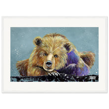 Load image into Gallery viewer, Taking A Break Print Wooden Framed