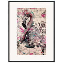 Load image into Gallery viewer, Flamingo Wooden Framed Print