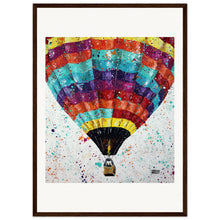 Load image into Gallery viewer, Going Up Print Wooden Framed