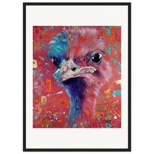 Load image into Gallery viewer, Double Bubble Print Wooden Framed