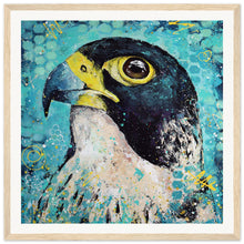 Load image into Gallery viewer, Falcon Wooden Framed Print
