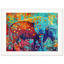 Load image into Gallery viewer, Bye-Son Print Wooden Framed