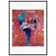 Load image into Gallery viewer, Double Bubble Print Wooden Framed