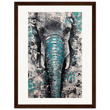 Load image into Gallery viewer, Frosty Tips Wooden Framed Print