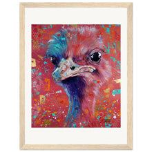 Load image into Gallery viewer, Double Bubble Print Wooden Framed