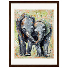 Load image into Gallery viewer, Lucky Love Print Wooden Framed