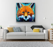 Load image into Gallery viewer, Blue Eyed Fox sold