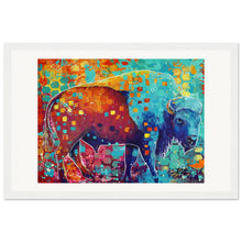 Load image into Gallery viewer, Bye-Son Print Wooden Framed