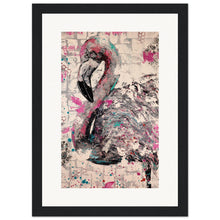 Load image into Gallery viewer, Flamingo Wooden Framed Print