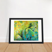 Load image into Gallery viewer, I Love you Print Wooden Framed