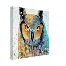 Load image into Gallery viewer, A Wise Owl Listens First Canvas Print