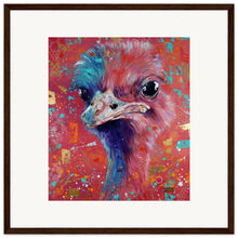 Load image into Gallery viewer, Double Bubble Print Wooden Framed
