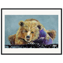 Load image into Gallery viewer, Taking A Break Print Wooden Framed