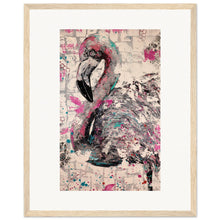 Load image into Gallery viewer, Flamingo Wooden Framed Print