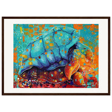 Load image into Gallery viewer, Slow Poke Print Wooden Framed