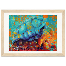 Load image into Gallery viewer, Slow Poke Print Wooden Framed