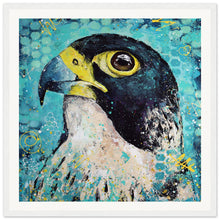 Load image into Gallery viewer, Falcon Wooden Framed Print