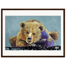 Load image into Gallery viewer, Taking A Break Print Wooden Framed