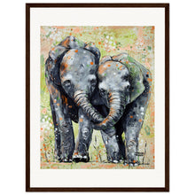 Load image into Gallery viewer, Lucky Love Print Wooden Framed