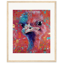 Load image into Gallery viewer, Double Bubble Print Wooden Framed