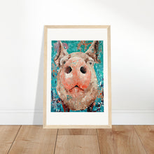 Load image into Gallery viewer, This Little Piggy Print Wooden Framed