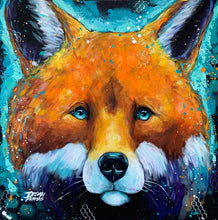 Load image into Gallery viewer, Blue Eyed Fox sold