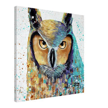 Load image into Gallery viewer, A Wise Owl Listens First Canvas Print