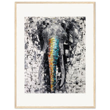 Load image into Gallery viewer, Colorful Trunk Wooden Framed Print
