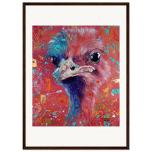 Load image into Gallery viewer, Double Bubble Print Wooden Framed