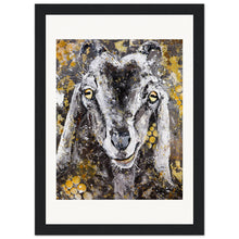 Load image into Gallery viewer, Crazy Eyes Wooden Framed Print