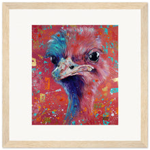 Load image into Gallery viewer, Double Bubble Print Wooden Framed