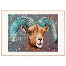 Load image into Gallery viewer, Bighorn Wooden Framed Print