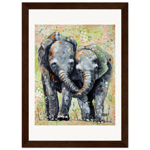 Load image into Gallery viewer, Lucky Love Print Wooden Framed