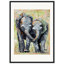Load image into Gallery viewer, Lucky Love Print Wooden Framed
