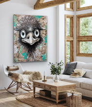 Load image into Gallery viewer, Emu and Teal sold