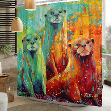 Load image into Gallery viewer, Your Otter Be kidding me Shower Curtain