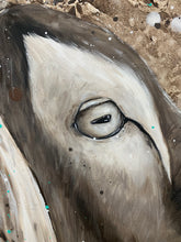 Load image into Gallery viewer, The Harder You Work, The Luckier You Goat. Sold