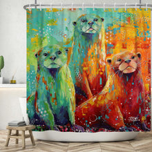 Load image into Gallery viewer, Your Otter Be kidding me Shower Curtain