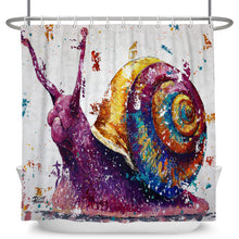 Load image into Gallery viewer, I’ve Been Working On A Snailroad Shower Curtain