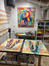 Load image into Gallery viewer, Let’s Stare At Each other sold