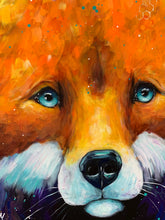 Load image into Gallery viewer, Blue Eyed Fox sold