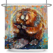 Load image into Gallery viewer, Date Night Shower Curtain