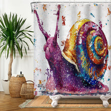 Load image into Gallery viewer, I’ve Been Working On A Snailroad Shower Curtain