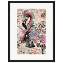 Load image into Gallery viewer, Flamingo Wooden Framed Print